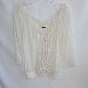 Abercrombie & Fitch Sheer Blouse